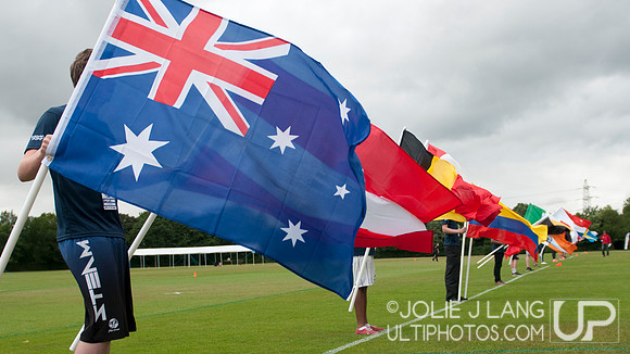 Opening Ceremonies and USA vs Great Britain Open Showcase Game -