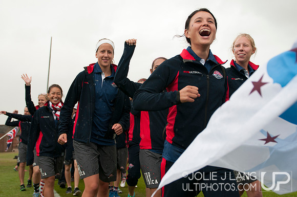 Opening Ceremonies and USA vs Great Britain Open Showcase Game -