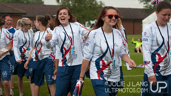 Opening Ceremonies and USA vs Great Britain Open Showcase Game -