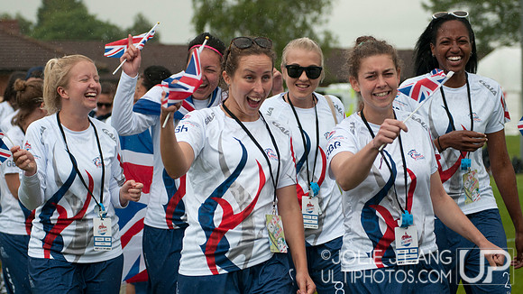 Opening Ceremonies and USA vs Great Britain Open Showcase Game -