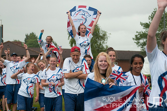 Opening Ceremonies and USA vs Great Britain Open Showcase Game -