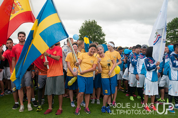 Opening Ceremonies and USA vs Great Britain Open Showcase Game -
