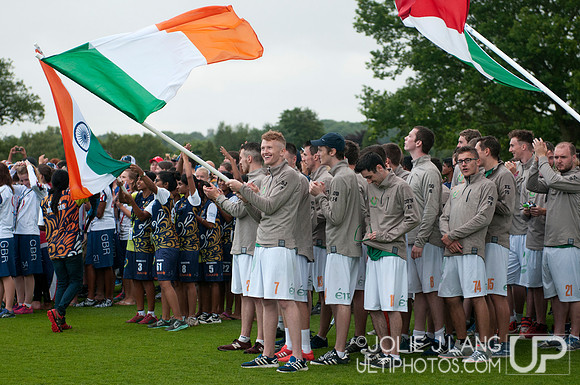 Opening Ceremonies and USA vs Great Britain Open Showcase Game -
