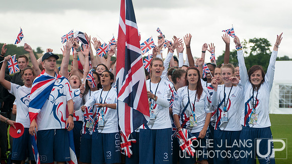 Opening Ceremonies and USA vs Great Britain Open Showcase Game -