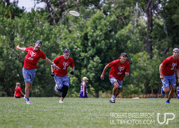 Aurora, CO: USAU Masters Championships 2025. Monday, July 21, 20