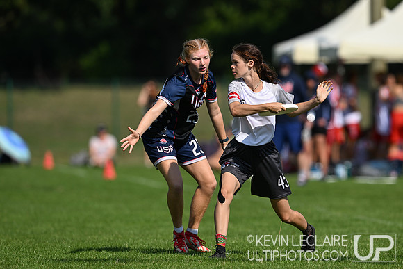 USA vs Austria - U20 Women Pool Play - WJUC 2022