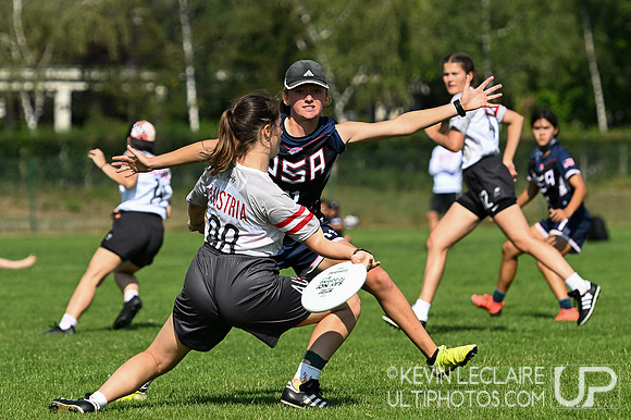 USA vs Austria - U20 Women Pool Play - WJUC 2022