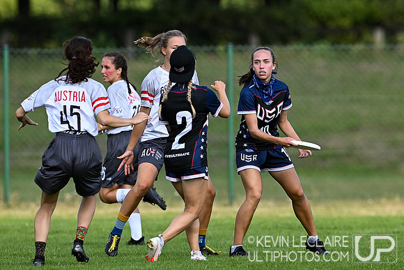 USA vs Austria - U20 Women Pool Play - WJUC 2022