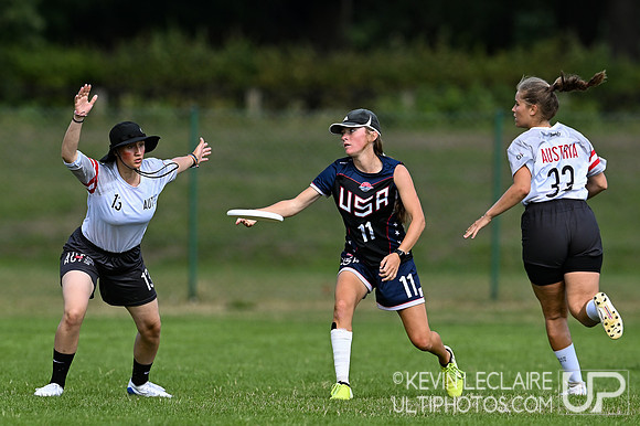 USA vs Austria - U20 Women Pool Play - WJUC 2022
