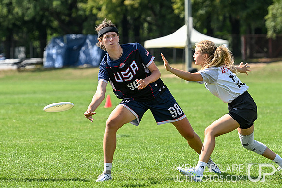 USA vs Austria - U20 Women Pool Play - WJUC 2022