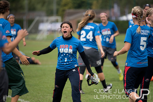 United States U23 Women vs Germany U23 Women - Day 4 - World U23