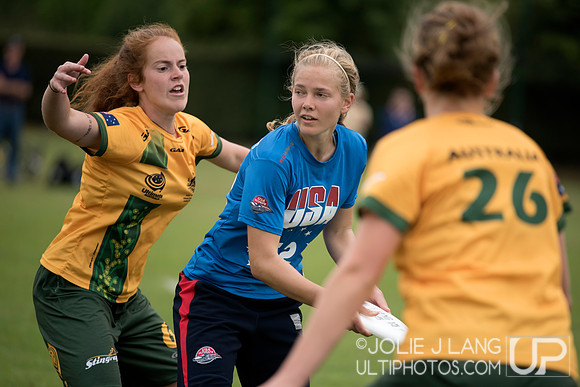 United States U23 Women vs Australia U23 Women - Day 4 - World U