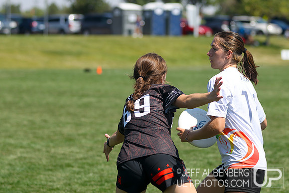 Pool play at USAU Youth Club Championships