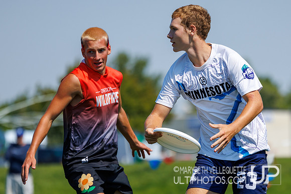 Monday action at the USA Ultimate Youth Club Championships. U-20