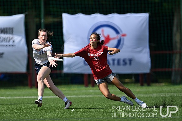 Singapore Women's v Great Britain - WU24 Wednesday