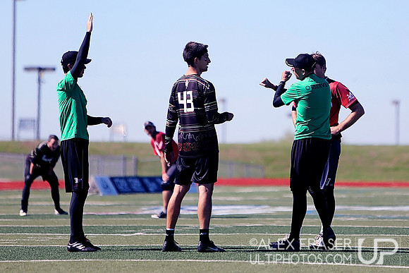 Saturday - Mixed Semifinals - 2013 USAU National Championships