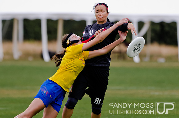 Women's Division Pool Play at the u23 World Championships