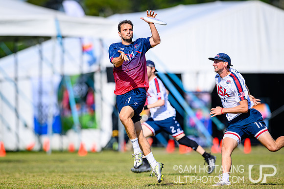 Men’s pool play during World Ultimate Championships at Runaway Bay Sports Precinct