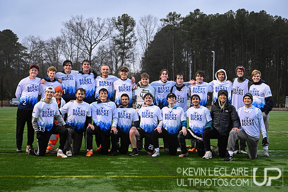 Berry Bucks Team Photo - D3 River City Showdown 2026 Sunday