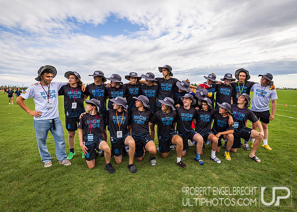 High Tide - Team Photo - . Edmonton, AB: Canadian Ultimate Junio