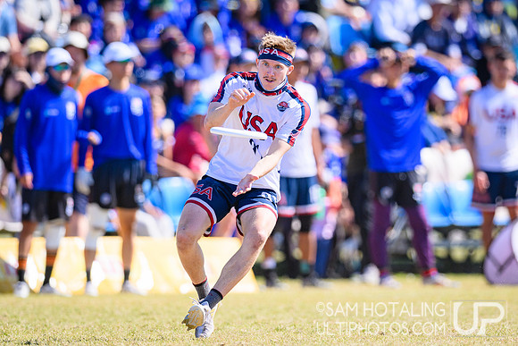 Men’s finals during World Ultimate Championships at Runaway Bay Precinct