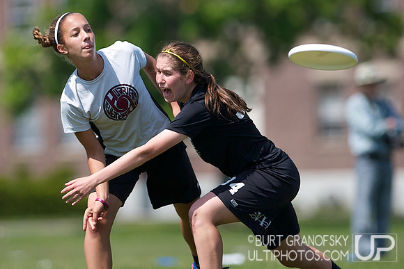 Girls Division, Championship -- 2012 USAU HS Northeasterns