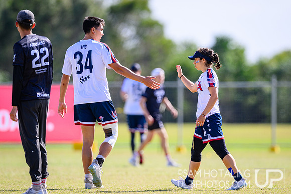 Power-pool play during World Ultimate Championships at Runaway Bay Precinct