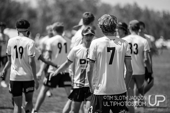 Bracket play at 2024 USAU Youth Club Championship