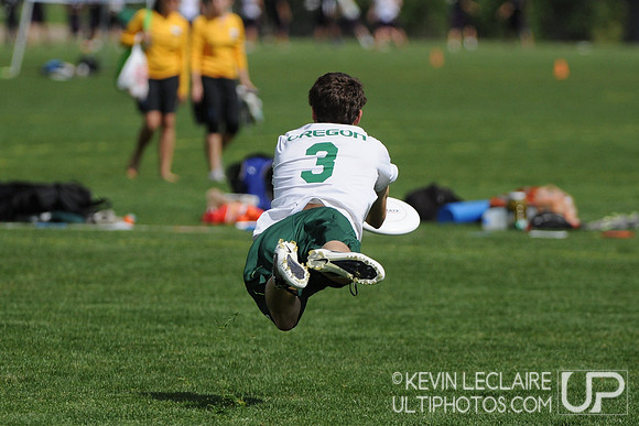 Friday 8:30am round -- 2011 USAU College Championships