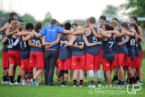 U19 Mixed Final - 2015 USAU Youth Club Championships