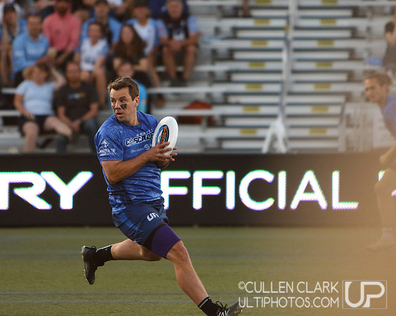 Seattle Cascades vs. Carolina Flyers UFA Championship Weekend semifinal game at Zions Bank Stadium. Friday, August 23, 2024