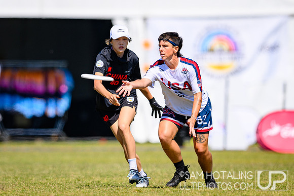 Women’s pool play during World Ultimate Championships at Runaway Bay Sports Precinct