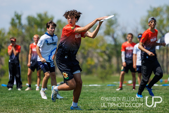 Monday action at the USA Ultimate Youth Club Championships. U-20