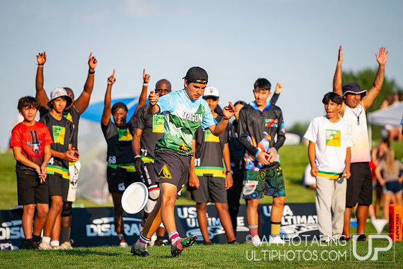 Color of Ultimate pickup showcase game at International Club Championships at Aurora Sports Park