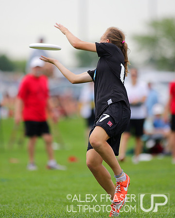 U19 Girls Finals - 2015 USAU Youth Club Championships