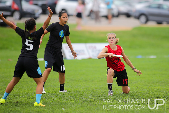 U19 Girls Finals - 2015 USAU Youth Club Championships
