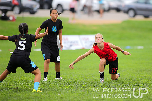 U19 Girls Finals - 2015 USAU Youth Club Championships