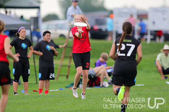 U19 Girls Finals - 2015 USAU Youth Club Championships
