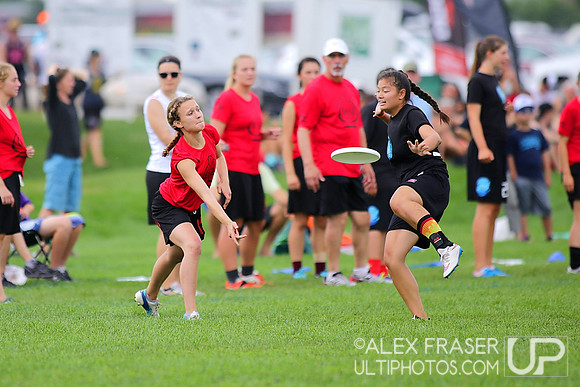 U19 Girls Finals - 2015 USAU Youth Club Championships