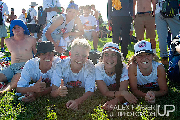 U19 Boys Final - 2015 USAU Youth Club Championships