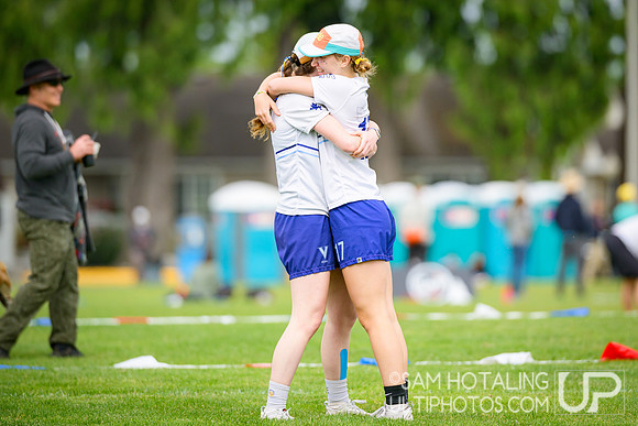 Pool play at USAU D-I College Championships