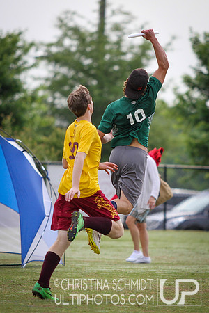 USA Ultimate Southern High School Regional Championships 2014 - Saturday