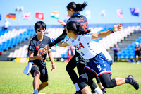 Women’s pool play during World Ultimate Championships at Runaway Bay Sports Precinct