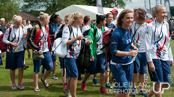 Opening Ceremonies and USA vs Great Britain Open Showcase Game -