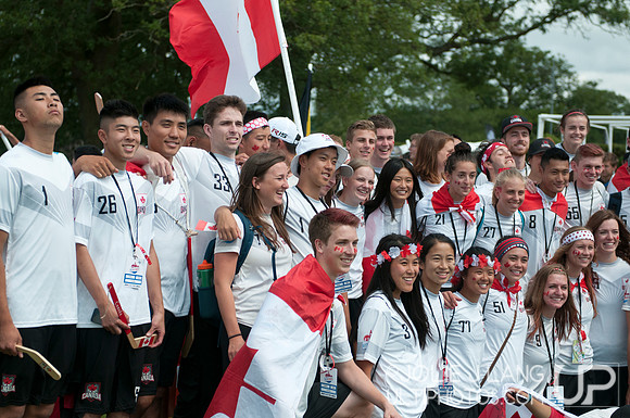Opening Ceremonies and USA vs Great Britain Open Showcase Game -