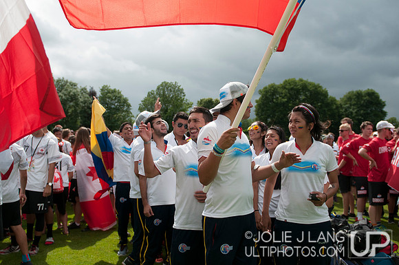 Opening Ceremonies and USA vs Great Britain Open Showcase Game -