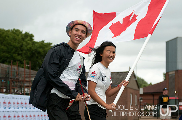 Opening Ceremonies and USA vs Great Britain Open Showcase Game -