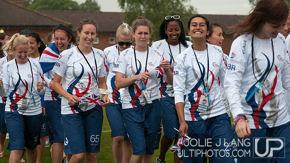 Opening Ceremonies and USA vs Great Britain Open Showcase Game -