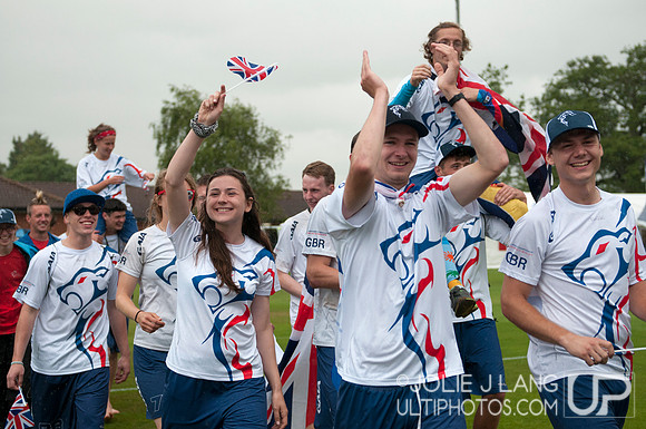 Opening Ceremonies and USA vs Great Britain Open Showcase Game -