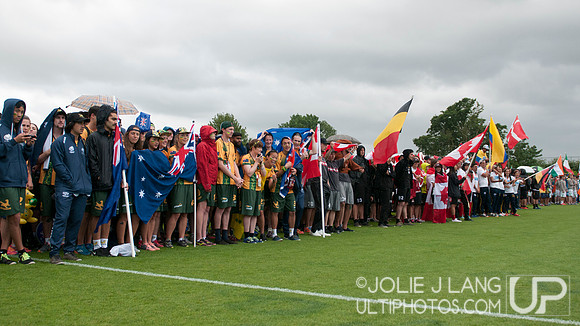 Opening Ceremonies and USA vs Great Britain Open Showcase Game -